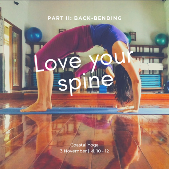 Bild på 3 nov - Love your Spine part 2 med Diane - Varberg Coastal Yoga