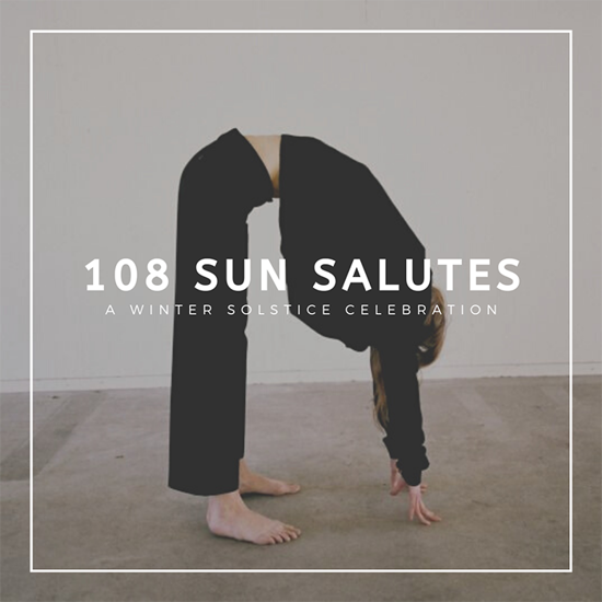 Bild på 21 dec - 108 SUN SALUTES for WINTER SOLSTICE med Michelle - Varberg