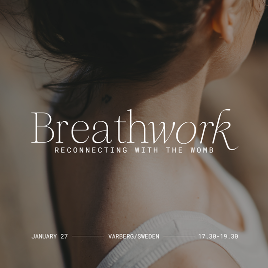 Bild på BREATHWORK - reconnecting with the womb - med Michelle Baker - 27 januari - Varberg