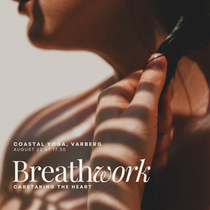 Bild på BREATHWORK — Caretaking the Heart - med Michelle Baker - 22 aug - Varberg