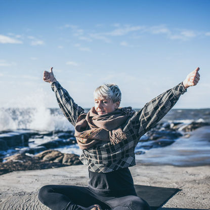 Bild på Warm Vinyasa med Grön Shot - Varberg - Lör 8.45 - 10 - start v 4