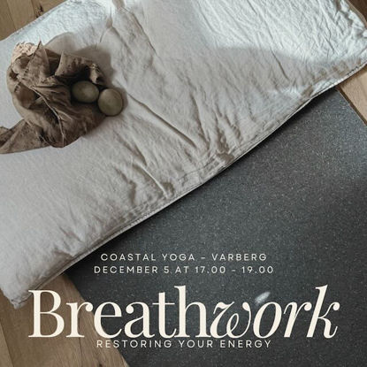 Bild på BREATHWORK — Restoring Your Energy - Michelle Baker - 5 dec - Varberg