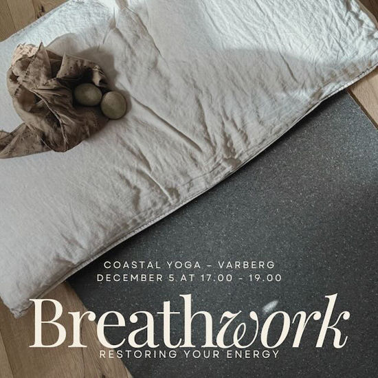Bild på BREATHWORK — Restoring Your Energy - Michelle Baker - 5 dec - Varberg